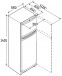 Двухкамерный холодильник LIEBHERR CTele 2531